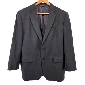 Brooks Brothers 1818‎ Madison Fit Dark Gray Wool Sport Coat Blazer Men 43R